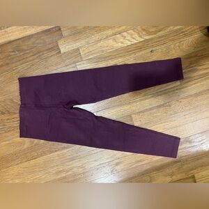 Tea Collection Deep Burgundy Leggings